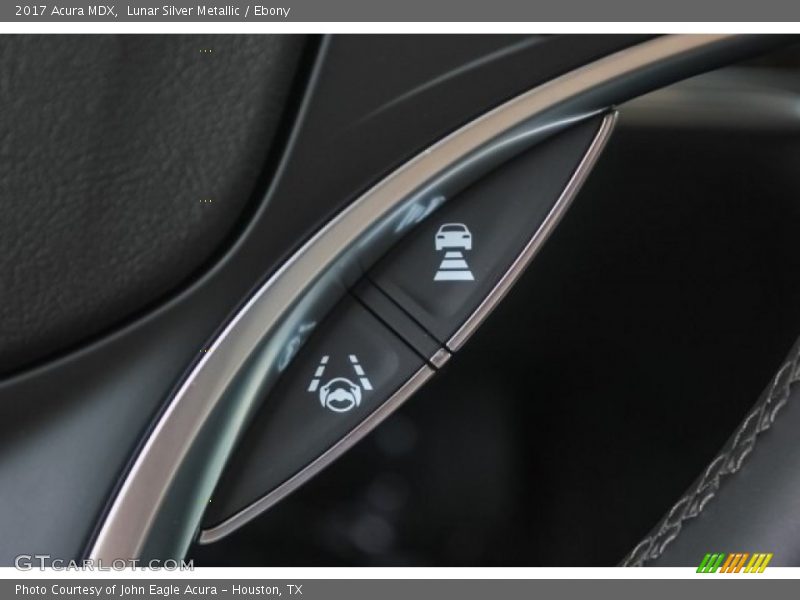 Lunar Silver Metallic / Ebony 2017 Acura MDX