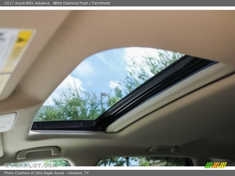 White Diamond Pearl / Parchment 2017 Acura MDX Advance