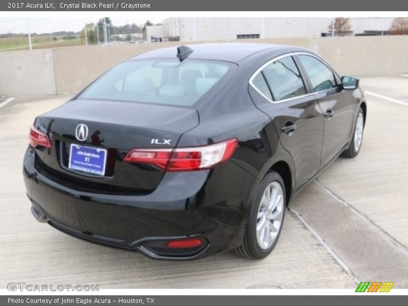 Crystal Black Pearl / Graystone 2017 Acura ILX