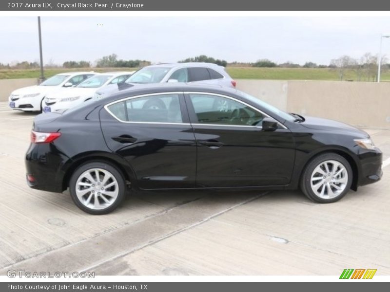 Crystal Black Pearl / Graystone 2017 Acura ILX