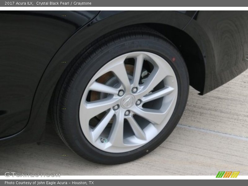 Crystal Black Pearl / Graystone 2017 Acura ILX
