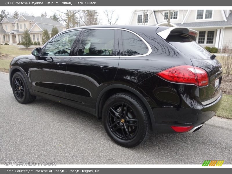 Black / Black 2014 Porsche Cayenne Platinum Edition