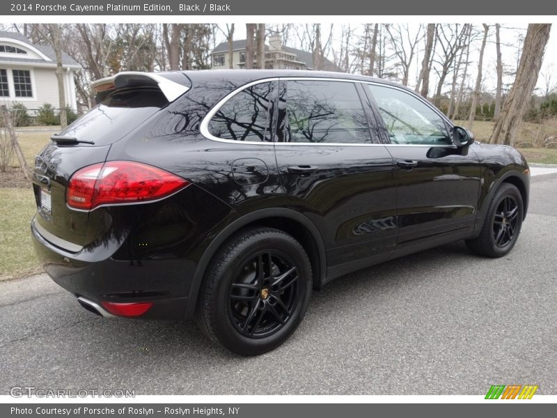 Black / Black 2014 Porsche Cayenne Platinum Edition