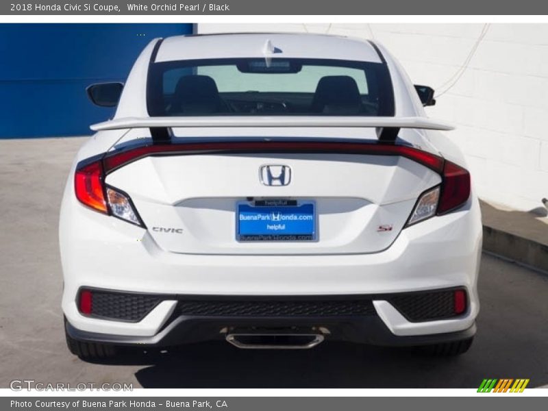 White Orchid Pearl / Black 2018 Honda Civic Si Coupe