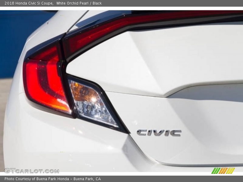 White Orchid Pearl / Black 2018 Honda Civic Si Coupe