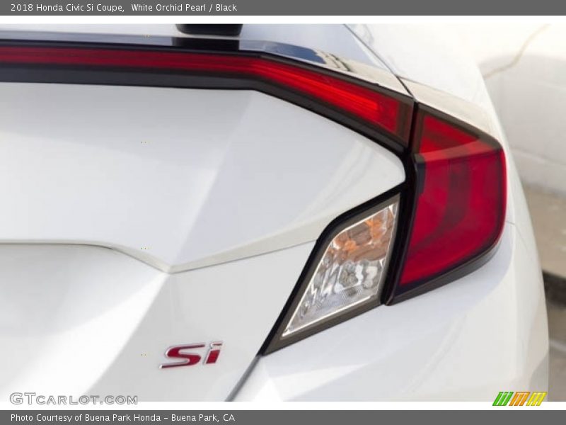 White Orchid Pearl / Black 2018 Honda Civic Si Coupe