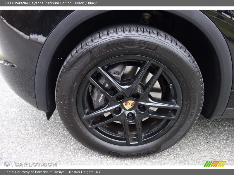Black / Black 2014 Porsche Cayenne Platinum Edition