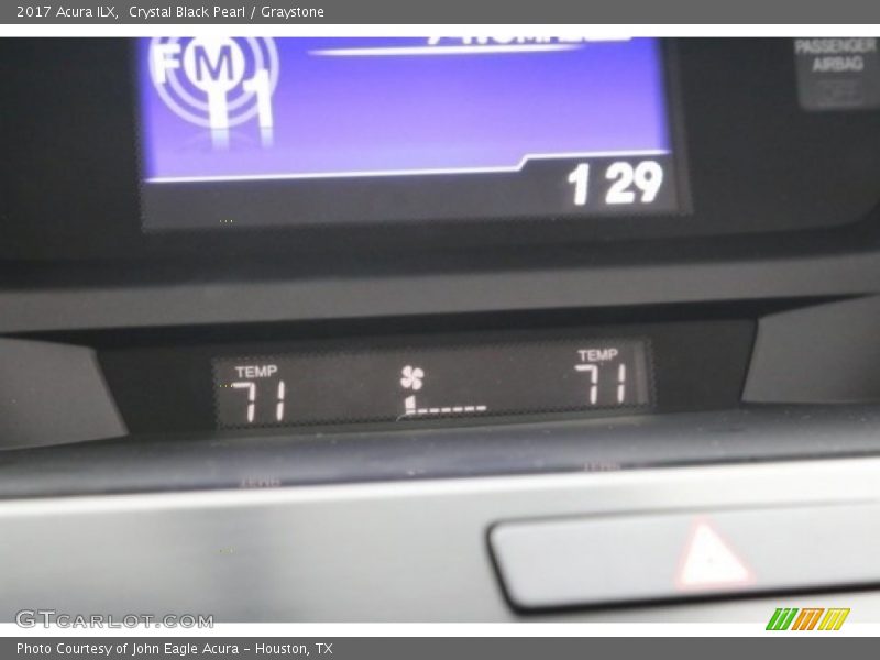 Crystal Black Pearl / Graystone 2017 Acura ILX