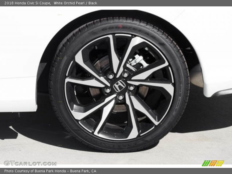 White Orchid Pearl / Black 2018 Honda Civic Si Coupe