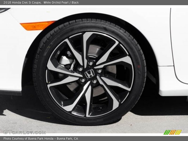 White Orchid Pearl / Black 2018 Honda Civic Si Coupe