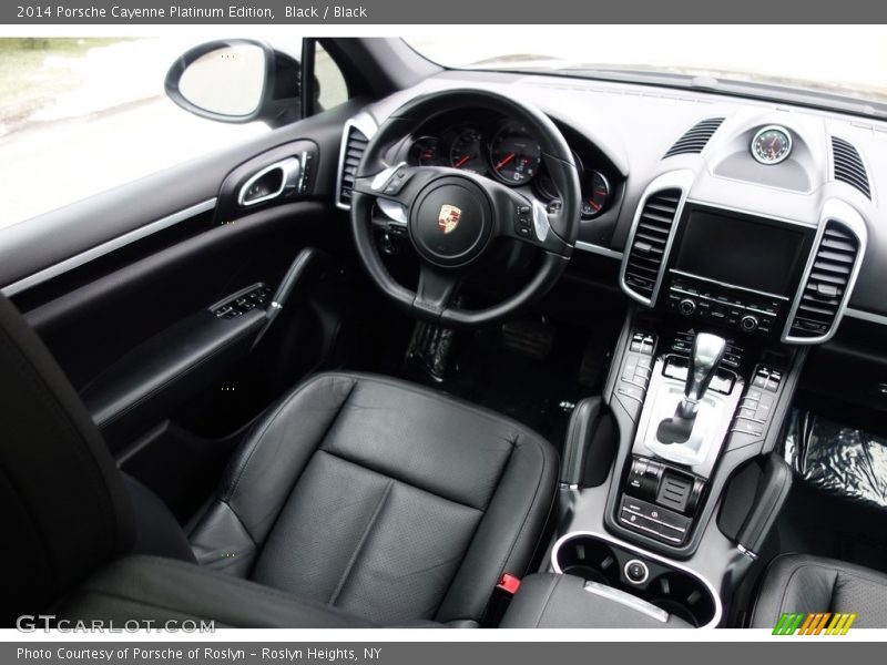 Black / Black 2014 Porsche Cayenne Platinum Edition