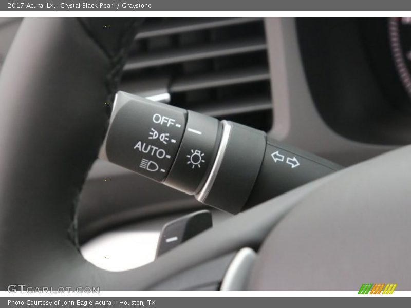 Crystal Black Pearl / Graystone 2017 Acura ILX