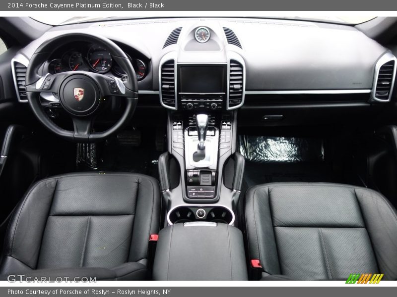 Black / Black 2014 Porsche Cayenne Platinum Edition