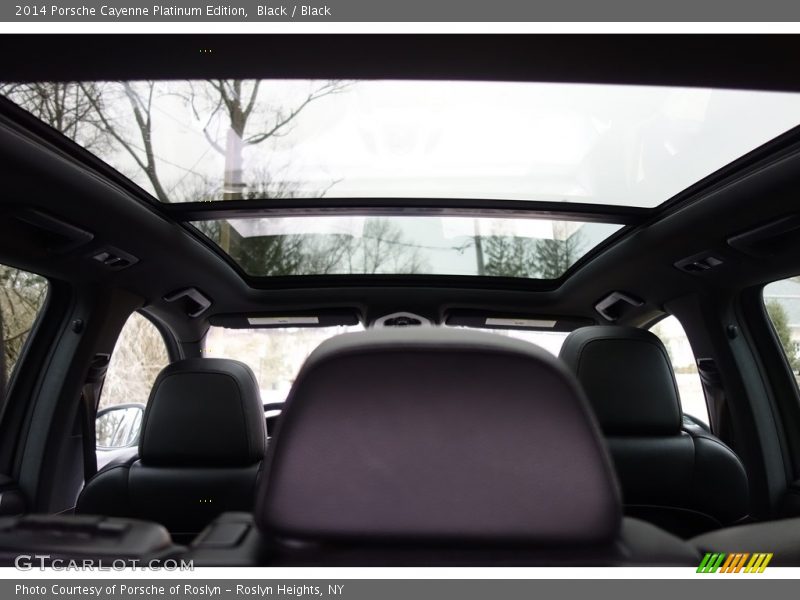 Black / Black 2014 Porsche Cayenne Platinum Edition