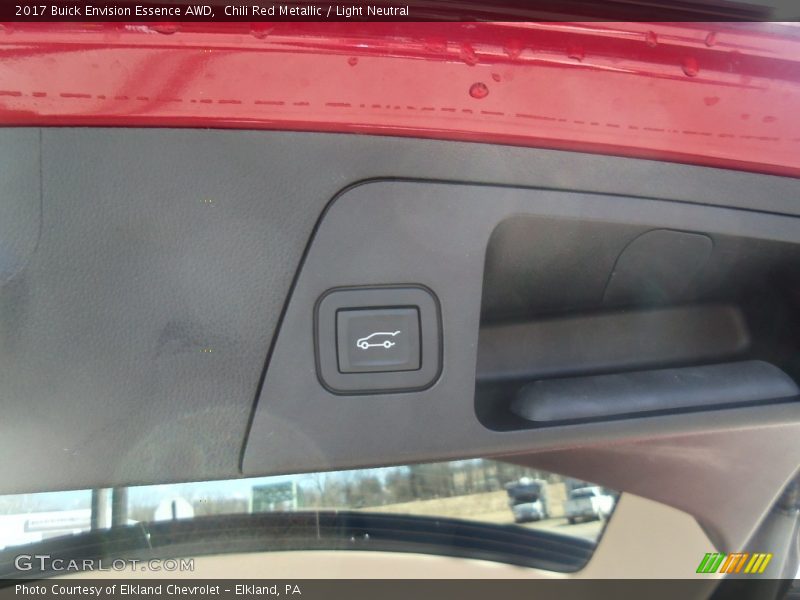 Chili Red Metallic / Light Neutral 2017 Buick Envision Essence AWD