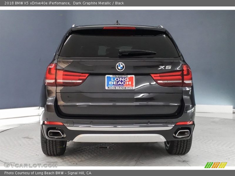 Dark Graphite Metallic / Black 2018 BMW X5 xDrive40e iPerfomance