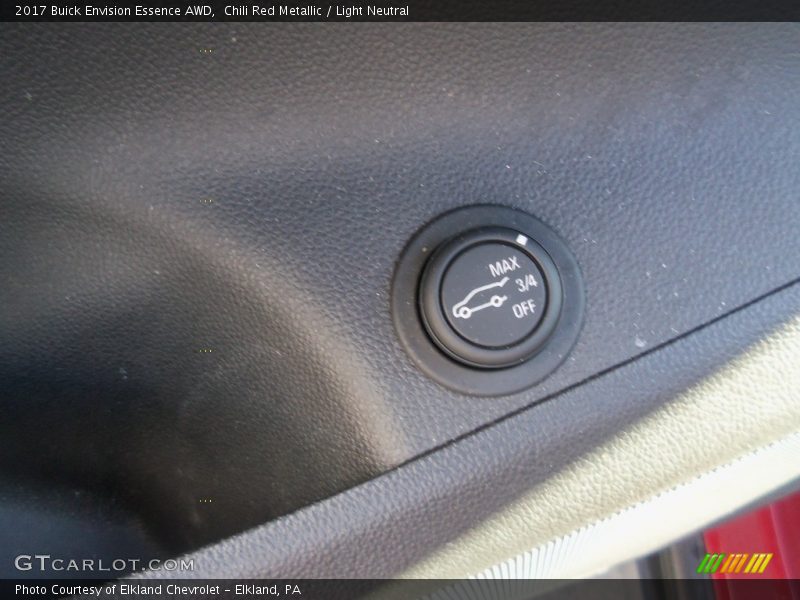 Chili Red Metallic / Light Neutral 2017 Buick Envision Essence AWD
