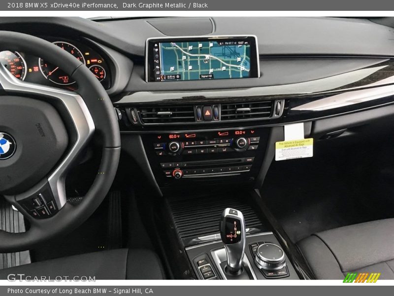 Dark Graphite Metallic / Black 2018 BMW X5 xDrive40e iPerfomance