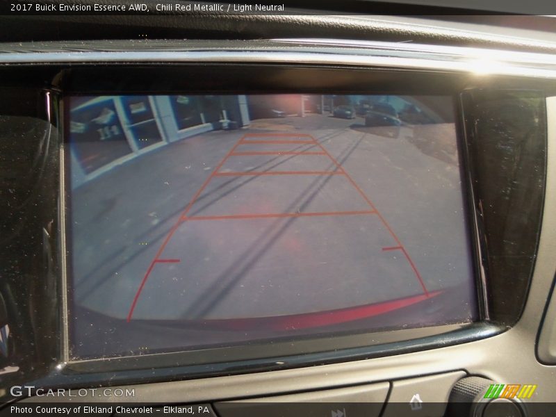 Chili Red Metallic / Light Neutral 2017 Buick Envision Essence AWD