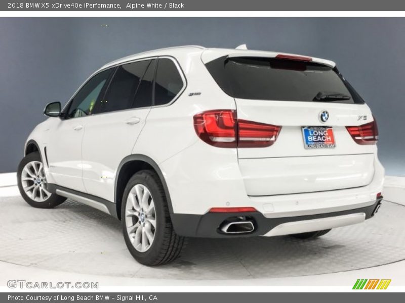 Alpine White / Black 2018 BMW X5 xDrive40e iPerfomance