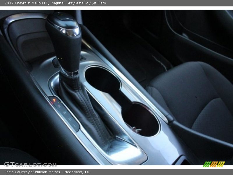 Nightfall Gray Metallic / Jet Black 2017 Chevrolet Malibu LT