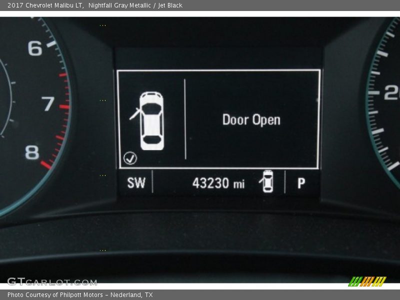 Nightfall Gray Metallic / Jet Black 2017 Chevrolet Malibu LT