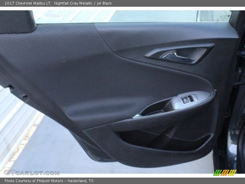 Nightfall Gray Metallic / Jet Black 2017 Chevrolet Malibu LT
