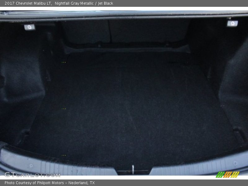 Nightfall Gray Metallic / Jet Black 2017 Chevrolet Malibu LT