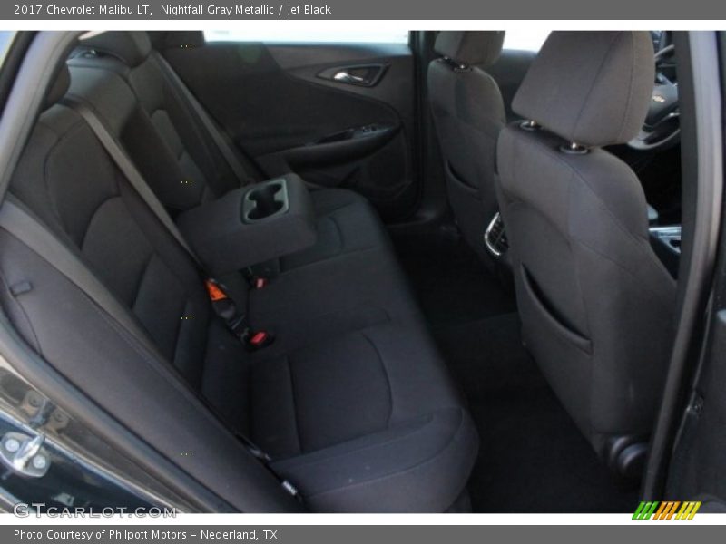 Nightfall Gray Metallic / Jet Black 2017 Chevrolet Malibu LT