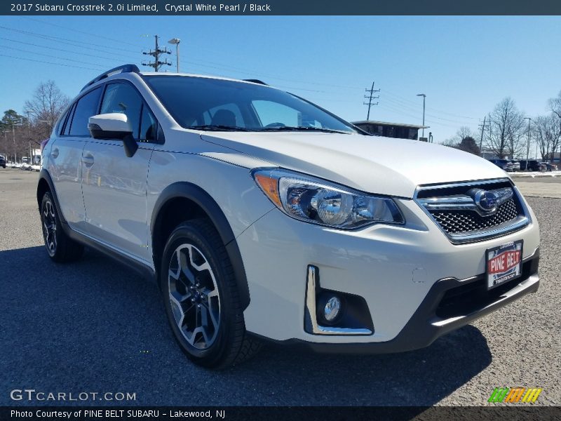 Crystal White Pearl / Black 2017 Subaru Crosstrek 2.0i Limited