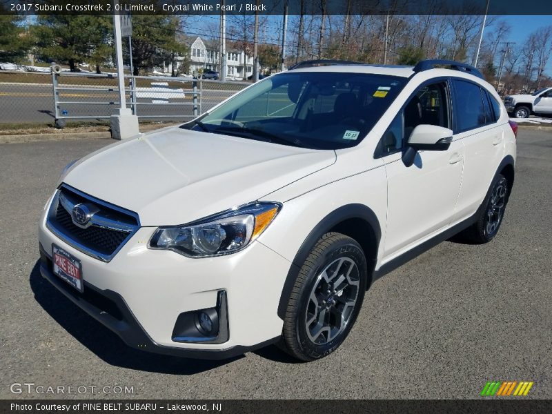 Crystal White Pearl / Black 2017 Subaru Crosstrek 2.0i Limited