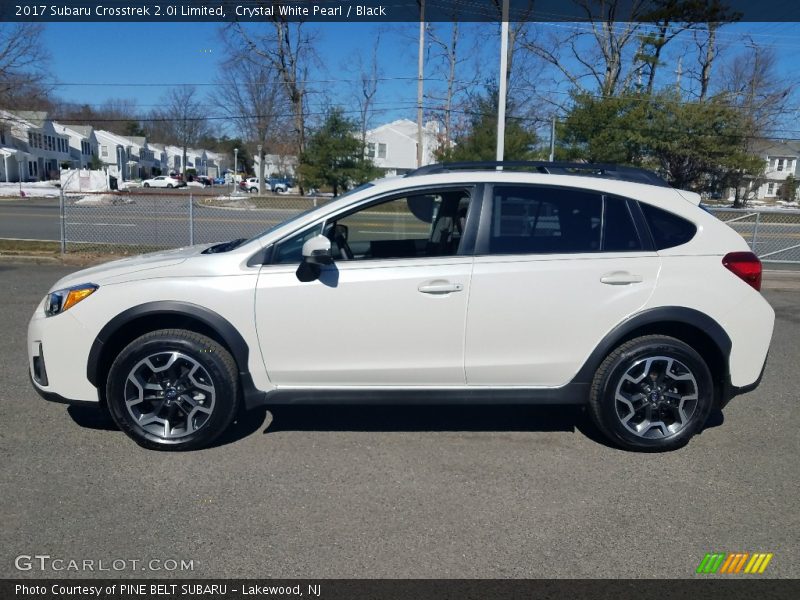 Crystal White Pearl / Black 2017 Subaru Crosstrek 2.0i Limited