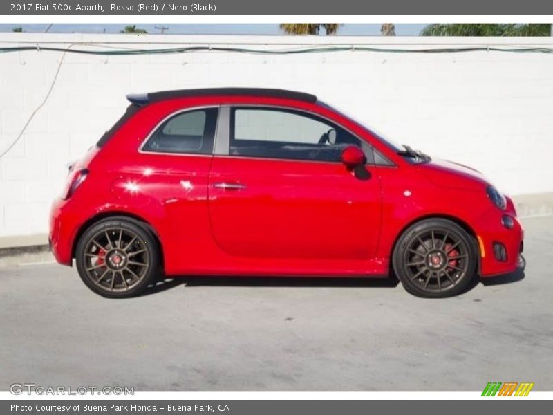  2017 500c Abarth Rosso (Red)