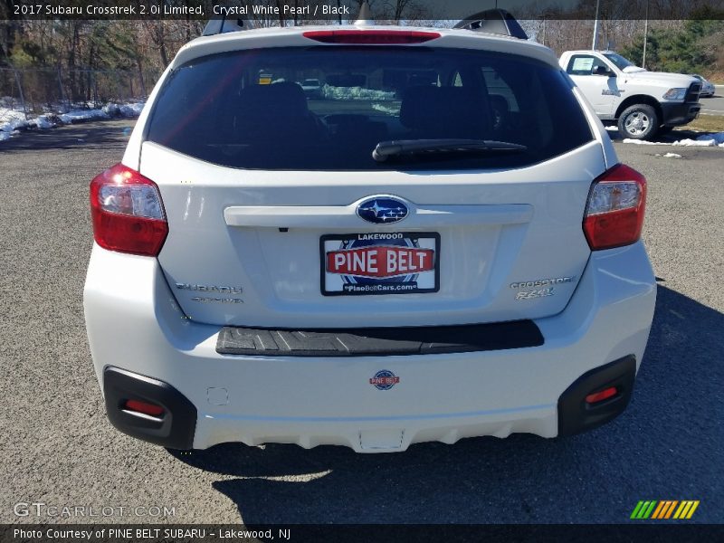 Crystal White Pearl / Black 2017 Subaru Crosstrek 2.0i Limited