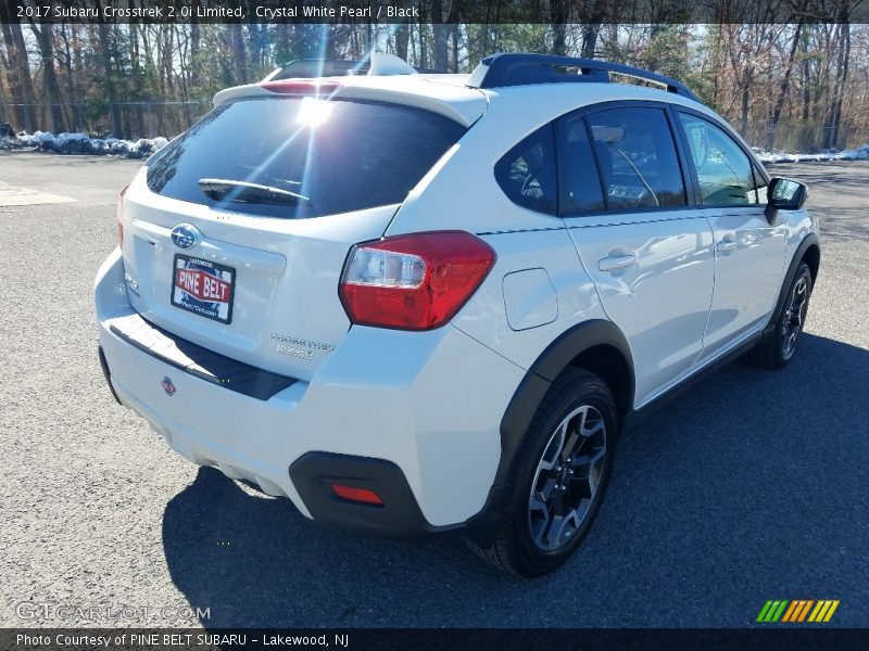 Crystal White Pearl / Black 2017 Subaru Crosstrek 2.0i Limited