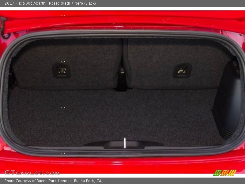 Rosso (Red) / Nero (Black) 2017 Fiat 500c Abarth