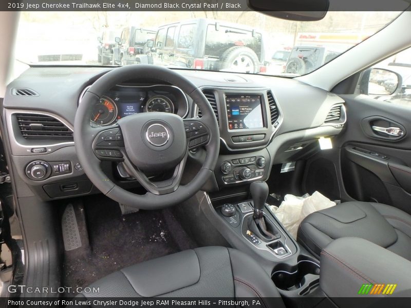 2019 Cherokee Trailhawk Elite 4x4 Black Interior
