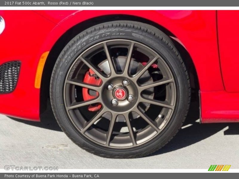  2017 500c Abarth Wheel