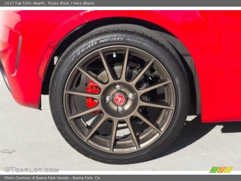  2017 500c Abarth Wheel
