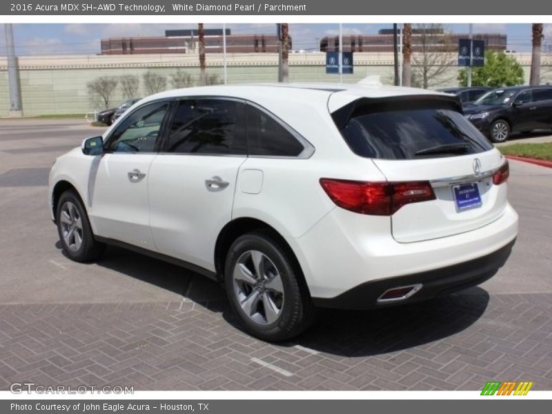 White Diamond Pearl / Parchment 2016 Acura MDX SH-AWD Technology