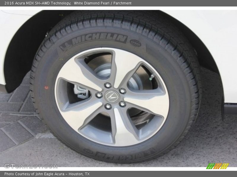 White Diamond Pearl / Parchment 2016 Acura MDX SH-AWD Technology