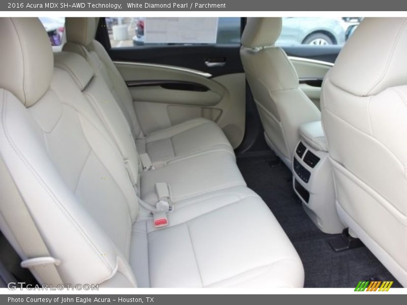 White Diamond Pearl / Parchment 2016 Acura MDX SH-AWD Technology