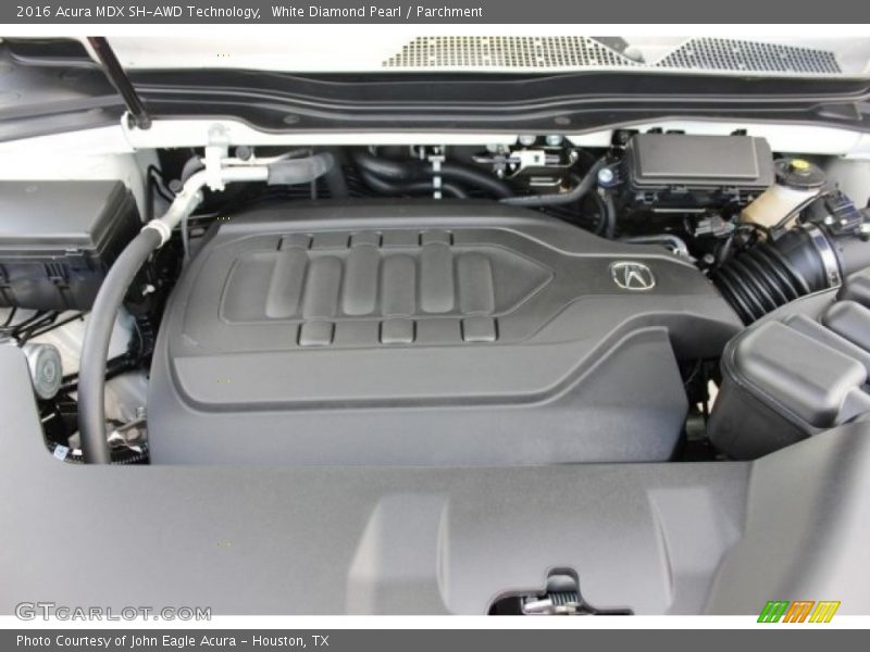 White Diamond Pearl / Parchment 2016 Acura MDX SH-AWD Technology