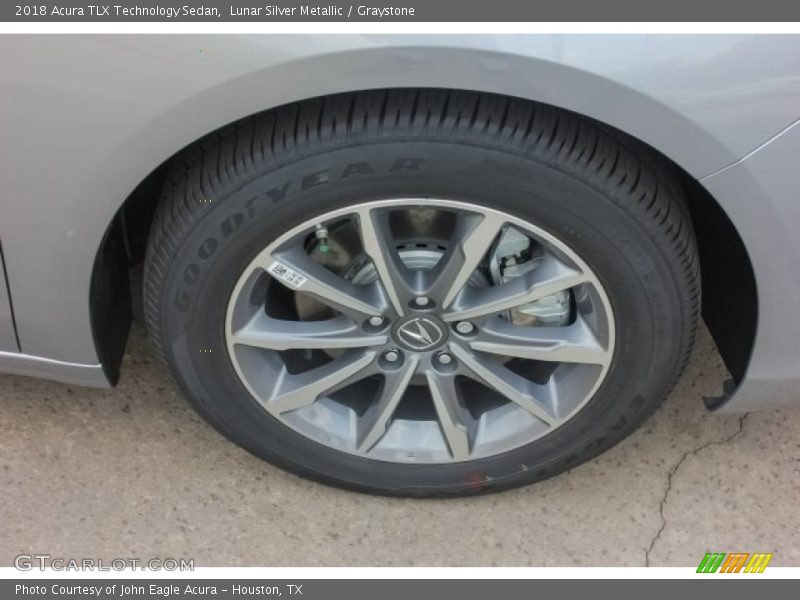 Lunar Silver Metallic / Graystone 2018 Acura TLX Technology Sedan