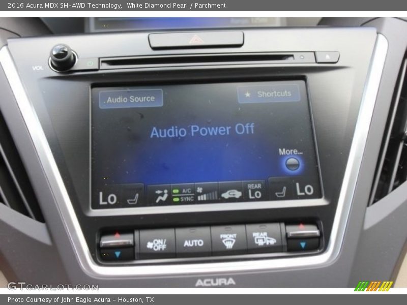 White Diamond Pearl / Parchment 2016 Acura MDX SH-AWD Technology