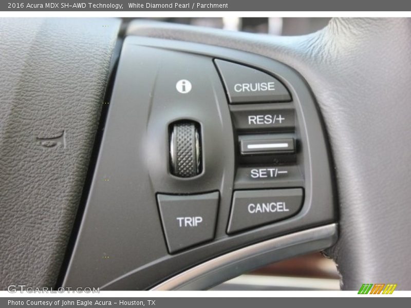 White Diamond Pearl / Parchment 2016 Acura MDX SH-AWD Technology