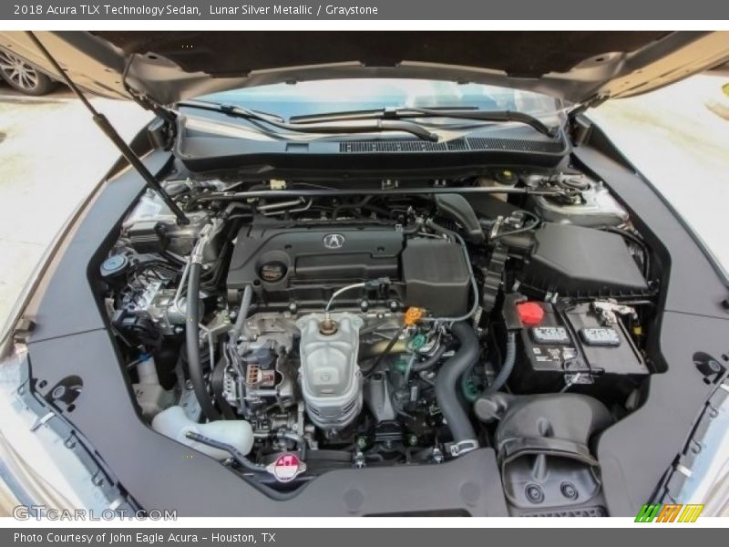 Lunar Silver Metallic / Graystone 2018 Acura TLX Technology Sedan