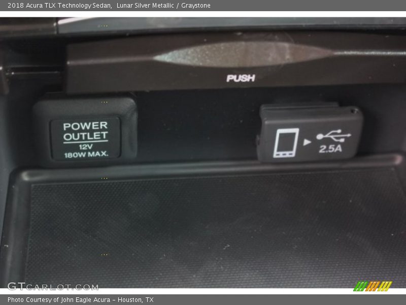 Lunar Silver Metallic / Graystone 2018 Acura TLX Technology Sedan