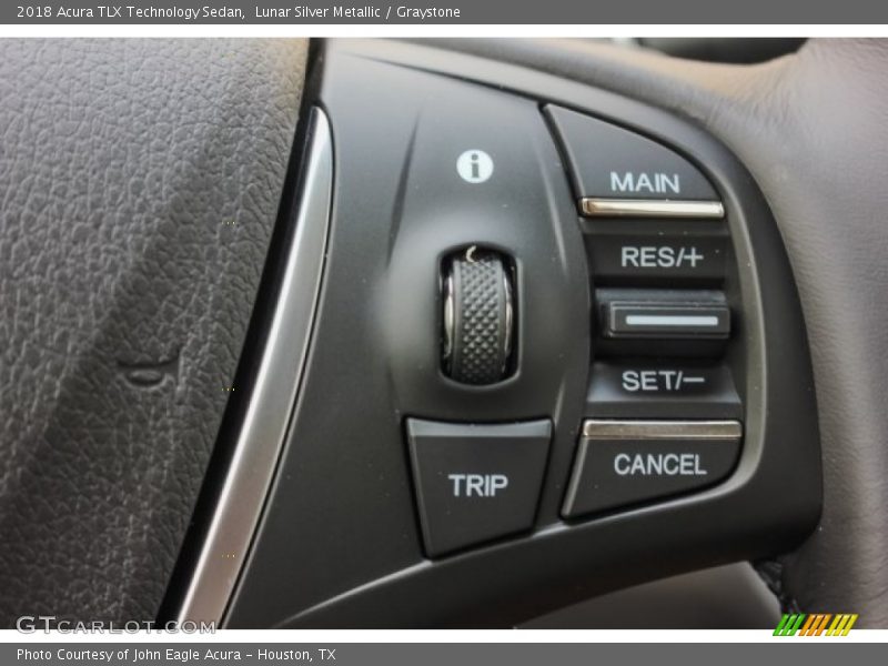 Lunar Silver Metallic / Graystone 2018 Acura TLX Technology Sedan