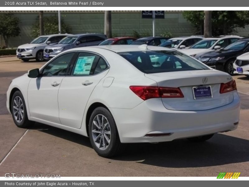 Bellanova White Pearl / Ebony 2018 Acura TLX Sedan